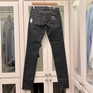 NEW Seven for Mankind. Never worn / all tags. Size 31. Black/dark grey